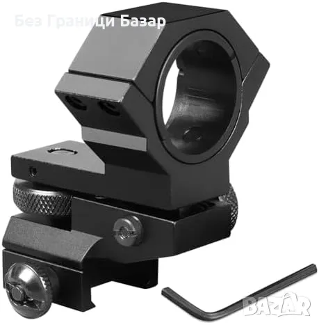 Ново Тактически регулируем монтаж за оптика 1"/30мм Picatinny 20мм, снимка 1