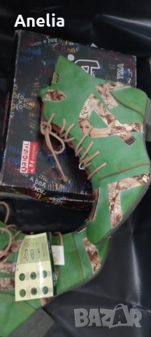 Дамски Боти Ботуши УНИКАТ номер 40 Естествена Кожа , снимка 7 - Дамски боти - 52577203