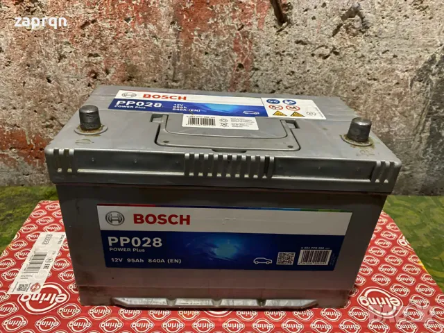 Почти нов акумулатор Bosch/Бош 95 амп/ч 840 А азиатка с гаранция, снимка 2 - Части - 48564261