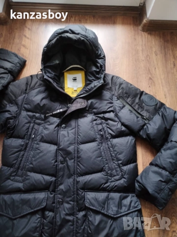 g-star whistler down parka - мъжка пухена парка ОТЛИЧНА S, снимка 6 - Якета - 53357417