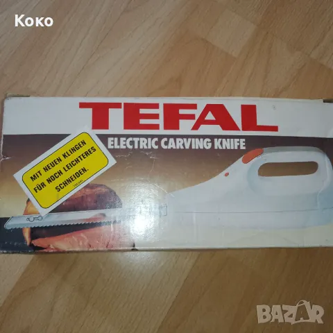 Електрически нож Tefal, снимка 1 - Прибори за хранене, готвене и сервиране - 47161773