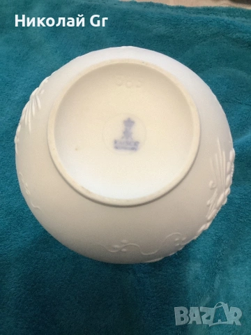 Ваза за цветя порцелан произведено в Германия Kaiser  отличен състояние височина  16 см, снимка 5 - Декорация за дома - 53944326