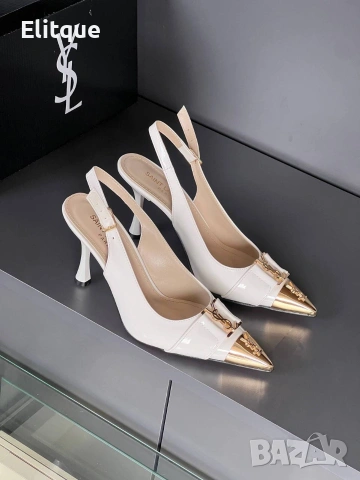 обувки на ток ysl saint laurent , снимка 4 - Дамски ежедневни обувки - 53359749