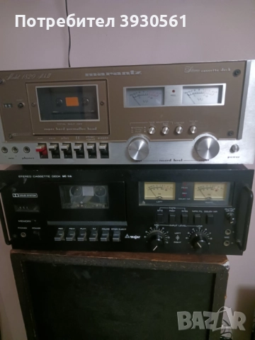 Два vintage дека Marantz и Major