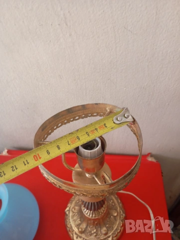 Винтидж настолна лампа, снимка 7 - Настолни лампи - 53731779