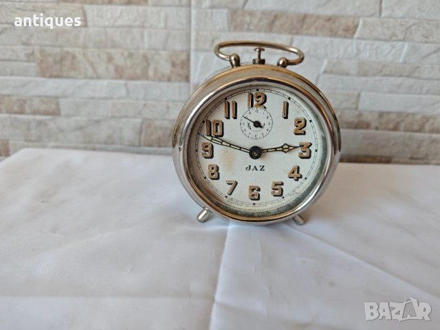 Стар френски часовник / будилник - JAZ - 1920"г.