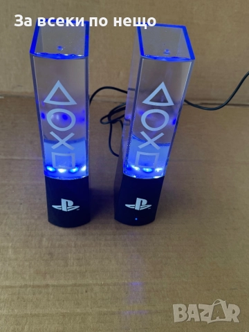 Комплект от две лампи Playstation ,  реагират на музика