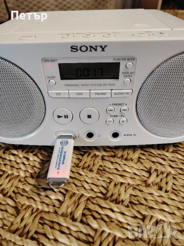 Радио Sony ZS-PS50, снимка 11 - Радиокасетофони, транзистори - 50152694
