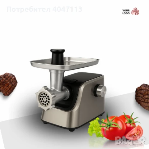 Месомелачка с приставка за домати и функция за вакуумиране Muhler, снимка 3 - Месомелачки - 51123795