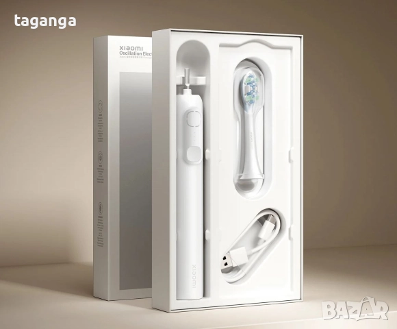 Електрическа четка за зъби Xiaomi Oscillation Electric Toothbrush - White , снимка 2 - Други - 52891954