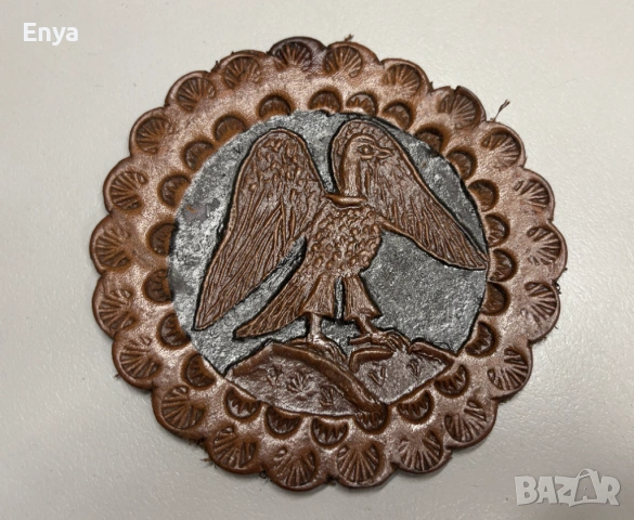 Кожени подложки за чаши от Перу - 5 бр. - за колекционери, снимка 3 - Антикварни и старинни предмети - 53743717