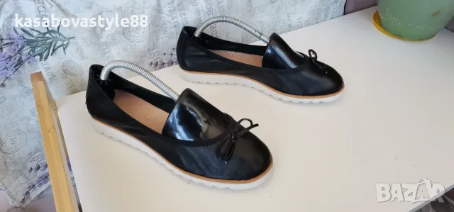Балерини 59 Естествена кожа 36.5 , снимка 10 - Дамски ежедневни обувки - 50064840