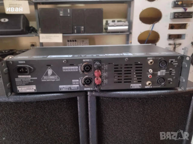 Behringer Ewropower EPQ2000, снимка 5 - Ресийвъри, усилватели, смесителни пултове - 51121295