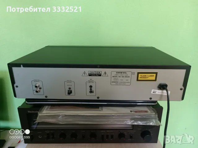 CD player Onkyo DX-6820 , снимка 2 - Декове - 47144711