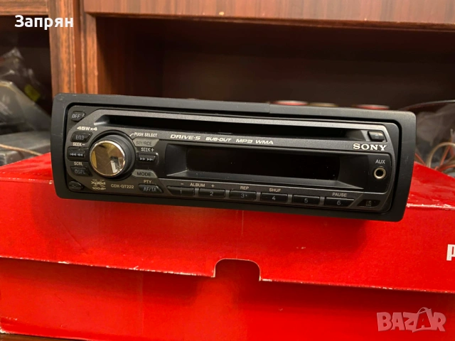 Авто Сд МП3 плеър Сони/Sony CDX-GT 222 Сд/Мп3/АУХ, снимка 5 - Аксесоари и консумативи - 53103253