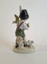 Порцеланова фигурка на момче с птици - Fasold and Stauch, Германия, снимка 3
