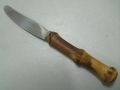 № 7583 старо малко ножче - Solingen   - дължина 12,5 см острие 6 см  - дръжка - бамбук, снимка 2