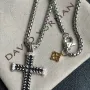 David Yurman оригиналнен кръст медальон, снимка 3