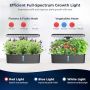 Нова Уникална Хидропонна Система Yoocaa: 98 LED, 12 Растения Наведнъж, снимка 8