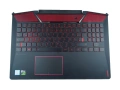 Lenovo Ideapad Y720 Y720-15IKB 15.6" Клавиатура палмрест AM12M000100 PC5YBG-GE Немски, снимка 1