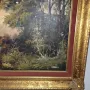 разкошен голям пейзаж масло върху платно внос от западна Европа, снимка 6