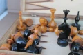 Стар дървен шах , снимка 6
