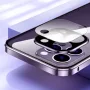 Apple iPhone 15 Pro Удароустойчив Калъф Metal Frame с Магнит 360 Градуса Защита и Протектор, снимка 6