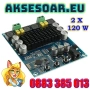 Двуканален стерео цифров аудио усилвател клас D TPA3116D2 с 2*120W мощност на усилване с Bluetooth 4, снимка 5