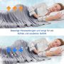 EMME Охлаждащо одеяло за лято, Q-Max >0,4 нощно изпотяване, 152x203 см, сиво на райета, снимка 6