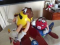 рекламна играчка самолет М&М, снимка 5