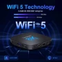 Android TV Box 13.0 2GB / 16GB Поддръжка на 8K 2.4G 5.0G WiFi TV Box Android 2023 RK3528 Чипсет..., снимка 2