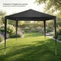 Градинска шатра 3x3 м с водоустойчив покрив, снимка 8
