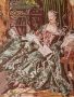 Голям гоблен "Мадам Помпадур", снимка 1 - Гоблени - 45199226