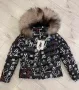 Дамско зимно яке s естествен косъм от лисица на качулката Moncler Код B304, снимка 1