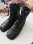 Черни боти естествена кожа н.6.5, снимка 1