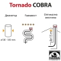 Ротационен комплект за почистване на комини TORNADO Cobra с дължина 10 метра - HANSA, снимка 11