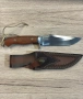 ЛОВЕН НОЖ със кожена Кания, снимка 3