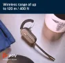 Професионална безжична слушалка Plantronics CS540, снимка 4