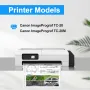 LCL PFI-050 Мастилени касети за Canon ImagePrograf TC-20 TC-20M (4 бр. по 70 мл ВK,C,M,Y), снимка 5