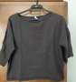Тъмно сива блуза с 3/4 ръкав, снимка 1