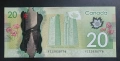 Канада .
20 долара. 
2012 година.
Нова. Полимер., снимка 2