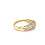 Златен дамски пръстен 3,13гр. размер:54 14кр. проба:585 модел:23072-4, снимка 2
