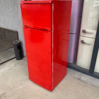 Червен хладилник с камера АеГ Електролукс 144 см, снимка 3 - Хладилници - 45455216