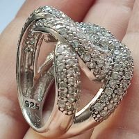 масивен сребърен пръстен , снимка 4 - Пръстени - 45403328