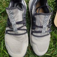 Мъжки туристически обувки за преходи nh500 fresh, сиви, снимка 5 - Спортни обувки - 45155384