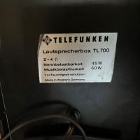Тонколони Telefunken TL 700, снимка 3 - Тонколони - 45314739