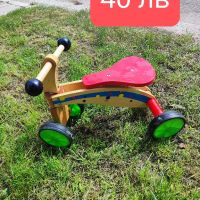 Детско дървено колело, снимка 2 - Детски велосипеди, триколки и коли - 45537735