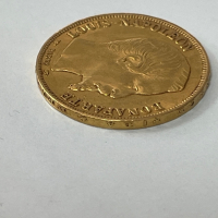 Златна монета Франция 20 франка 1852 година , снимка 4 - Нумизматика и бонистика - 45070390