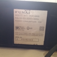 Видео FUNAI VRC-6800, снимка 3 - Плейъри, домашно кино, прожектори - 44990885