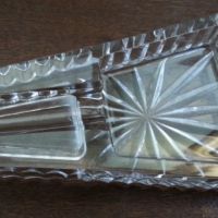  кристален пепелник за пура, снимка 7 - Антикварни и старинни предмети - 16642959